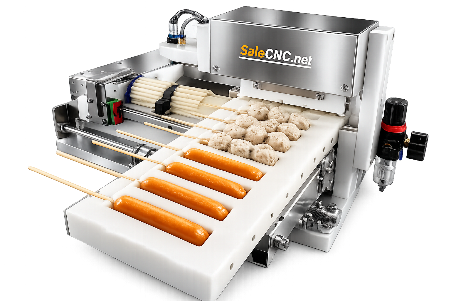 Meatball Skewer Machine