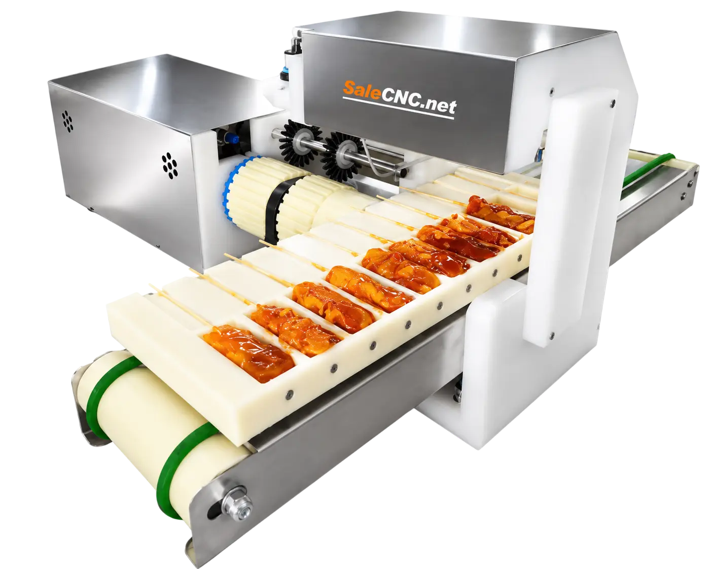 Automatic Skewering Machine for Grilled Pork