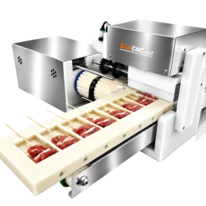 Automatic Pork Skewer Machine (6-inch sticks) – Meat size 3 × 10 × 0.4 cm