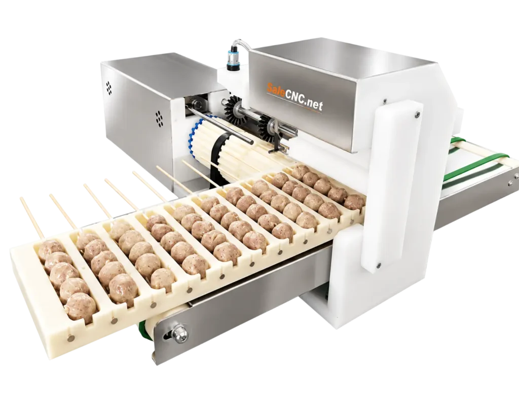 Automatic Meatball Skewering Machine