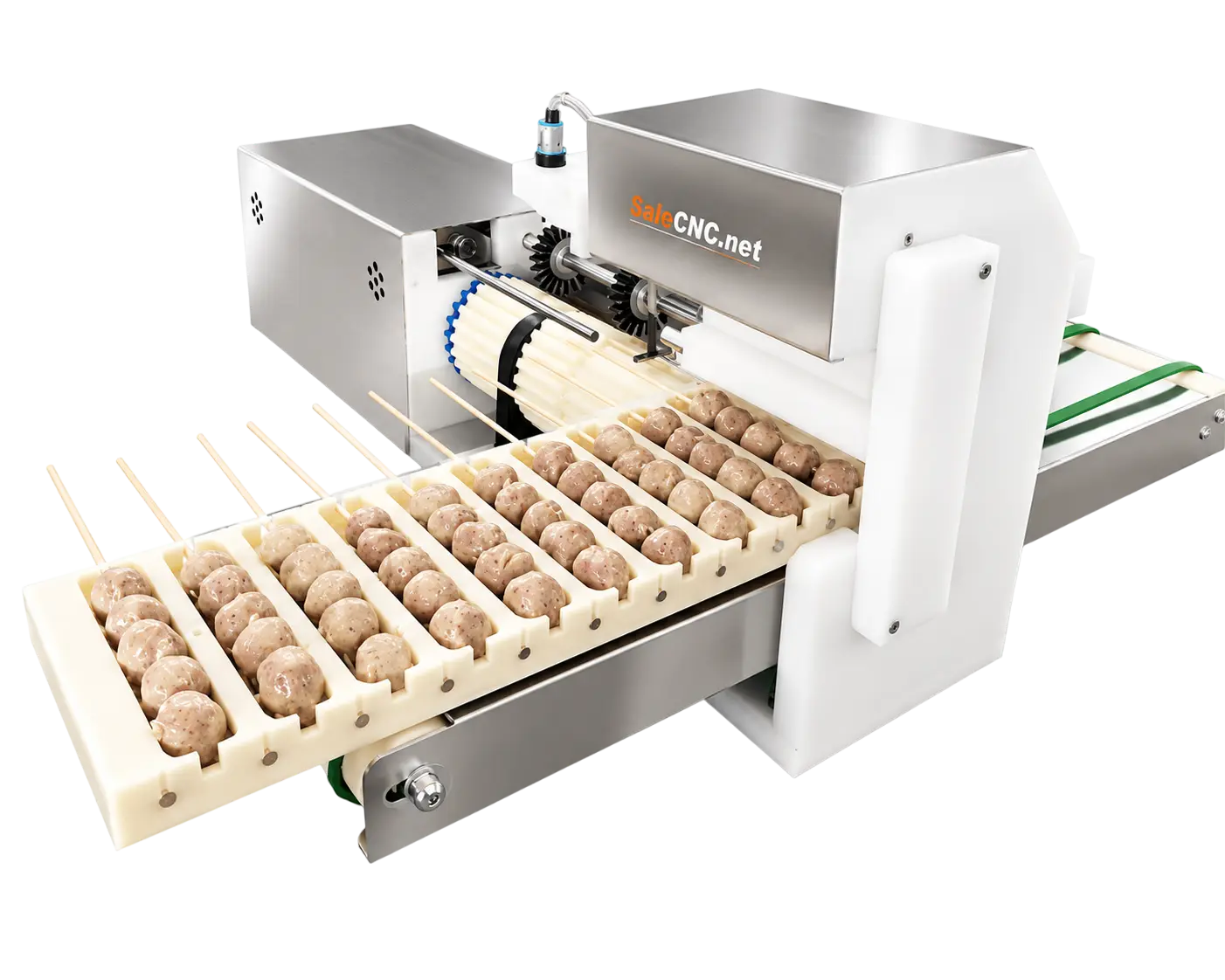 Automatic Meatball Skewering Machine